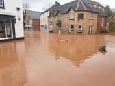 Flooding in Tenbury Wells last year