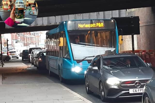 The Tap and Can bar has launched a beer called "Panic at the Bus Stop" to poke fun at the controversial gyratory scheme near Shrewsbury railway station. Picture: Tap and Can