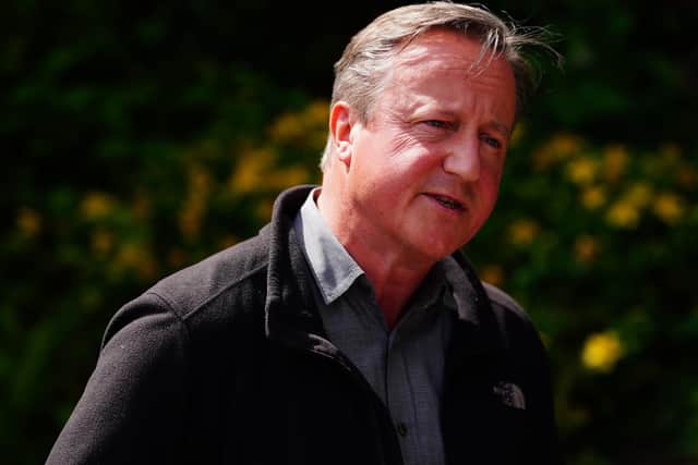 David Cameron revealed his prostate cancer diagnosis. Photo: Ben Birchall/PA