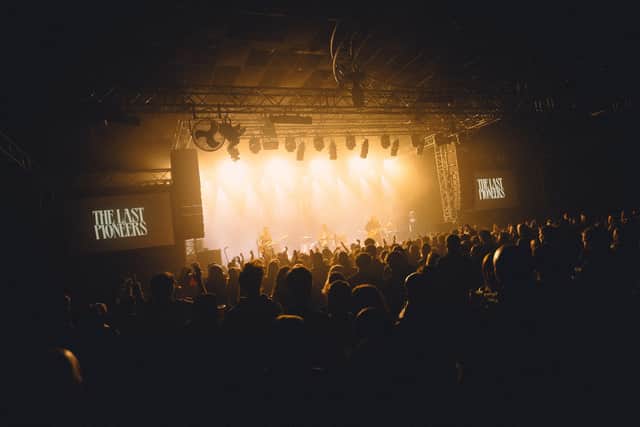 The Last Pioneers supporting The Enemy at The HMV Empire