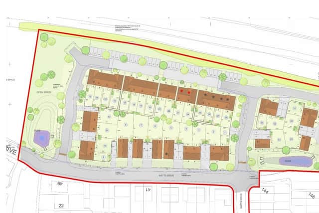 The fresh proposal for the site. Picture: Shropshire Council planning portal