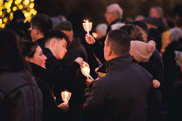 Severn Hospice's Lights of Love event returns for the festive season. Photo: Andrew Carr