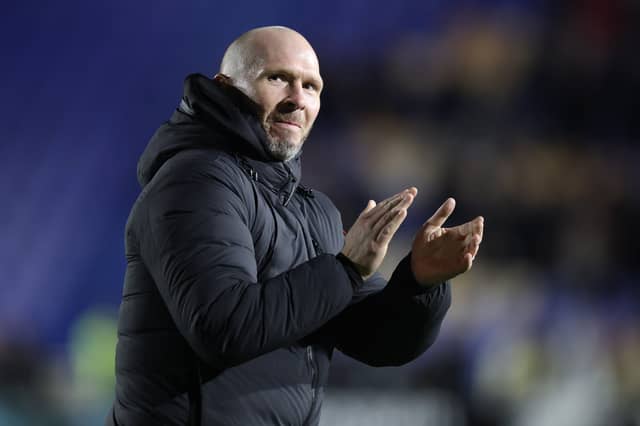 Michael Appleton after his side's win over Newport County