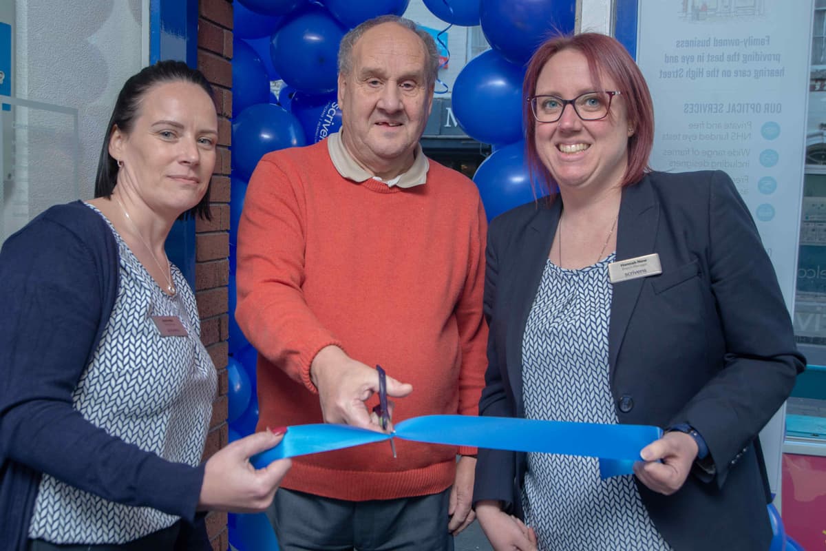 Community Opticians All eyes on Leominster community hero who launches opticians