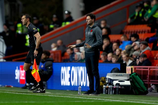 Ryan Mason on the touchline at The Valley (Photo by Adam Fradgley/West Bromwich Albion FC via Getty Images)