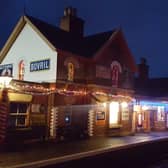 Bewdley Station will be lit up as part of the festive switch on