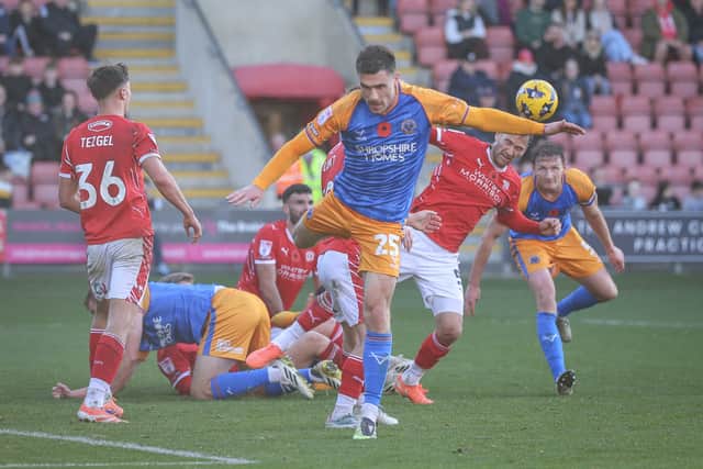 Josh Ruffels of Shrewsbury Town