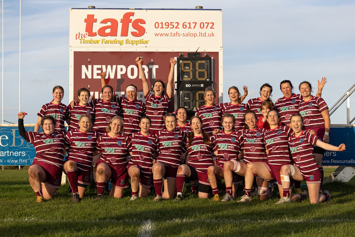 Shropshire Rugby Newport Women run in 16 tries in first home league clash - rugby union ...