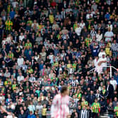 Albion's away following enjoyed a memorable away victory at former leaders Stoke at the end of August. (Photo by Adam Fradgley/West Bromwich Albion FC via Getty Images)