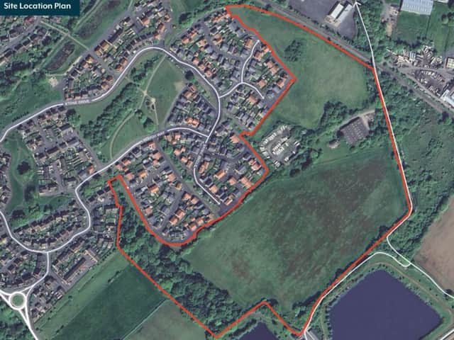 The land earmarked for the Catesby Estates development