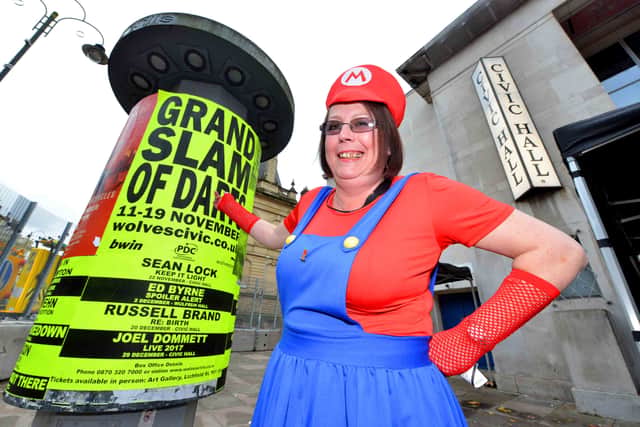Ready to have a super time in 2017 is Julie Pugh from Shrewsbury