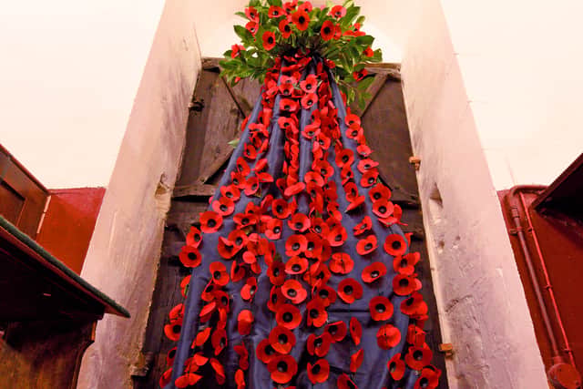 Inside Holy Trinity Church, Much Wenlock, 2018
