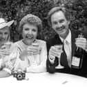 Tony Adams with his Crossroads co-stars Noele Gordon and Jane Rossington