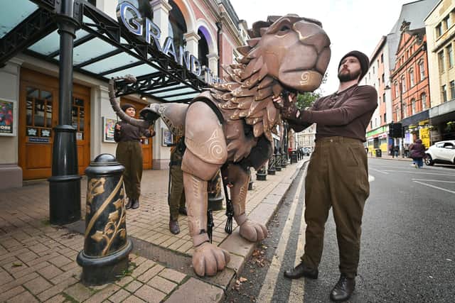Molly Francis, Luca Moscardini and Rhodri Watkins are the people behind the wonder of Aslan
