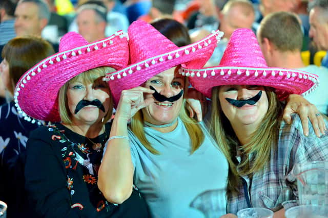 From left: Delma Dyer, Jo Thomas and Nikki O'Shea from Wolverhampton (2017)