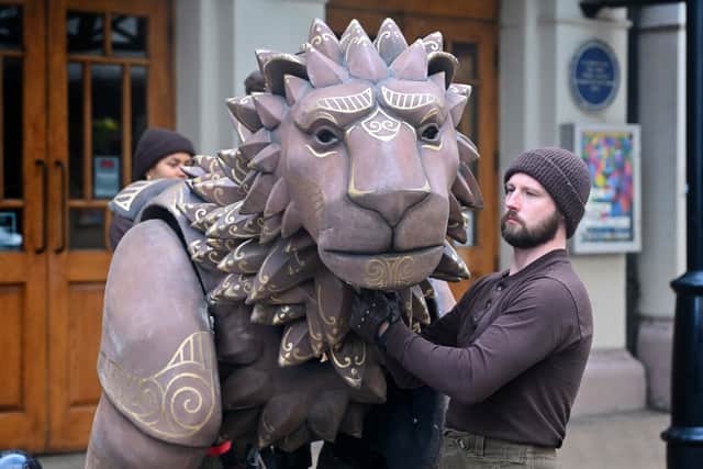 The King above all High Kings is striking and imposing