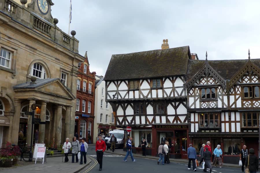 Ludlow town centre