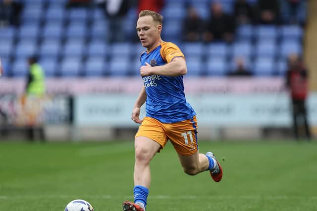 Former Shrewsbury Town winger Anthony Scully