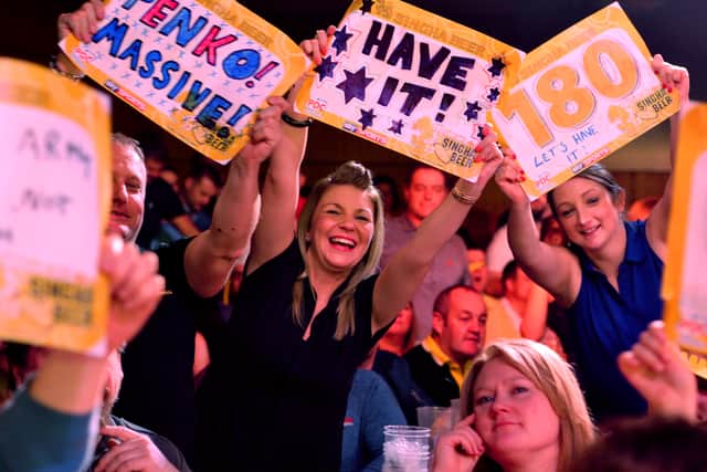 Fans at the Grand Slam in 2015