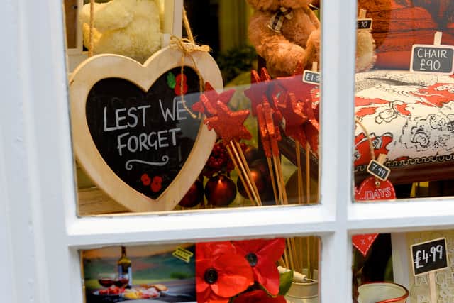 Colours florists in Much Wenlock, 2018