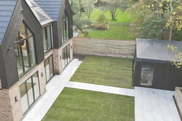 The home's garden. Picture: Mannleys/Rightmove