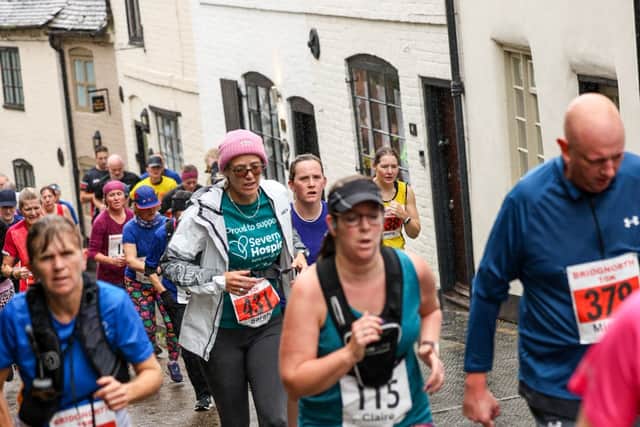 Action from last year's race on Cartway.