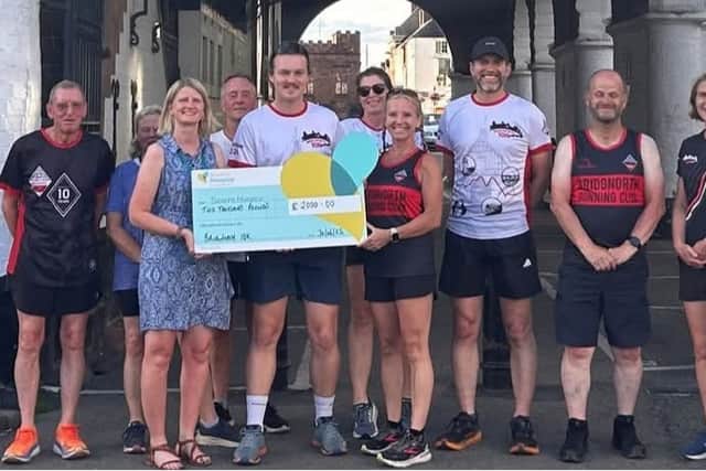 The £2,000 profit from last year's race was donated to Severn Hospice.
