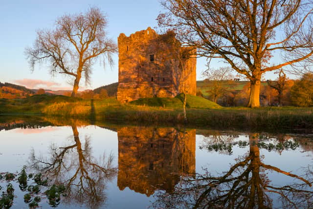 Sunrise at Hopton Castle. Picture: John Hayward, Shropshire And Beyond