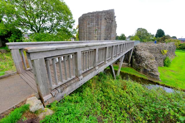 Whittington Castle has legendary links to Robin Hood and the Keepers of the Grail