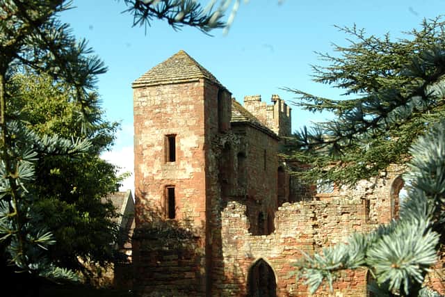 In the frame: Acton Burnell Castle