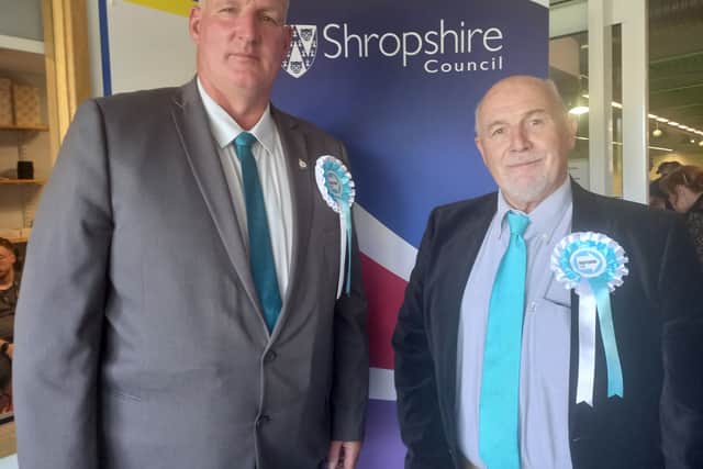Councillor Carl Rowley (left). Picture: LDRS