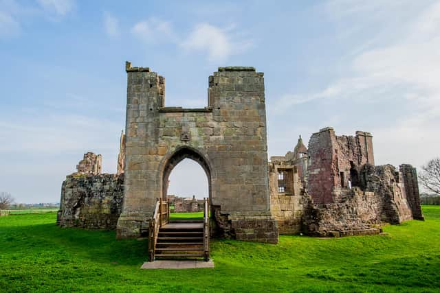 Another view of the ruins of Moreton Corbet Castle