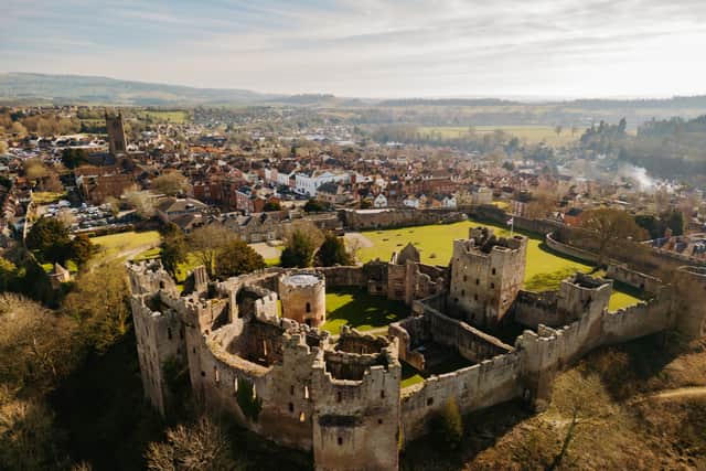 Ludlow Castle. Photo: Jamie Ricketts