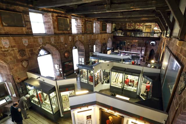 The Shropshire Regimental Museum at Shrewsbury Castle