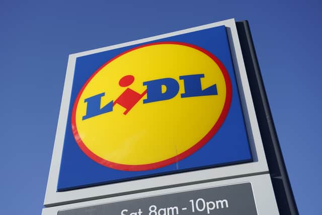 Lidl sign
