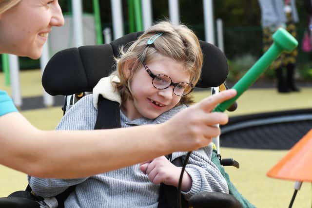 The Gathering Heart Garden provides all sorts of stimulating sounds and smells