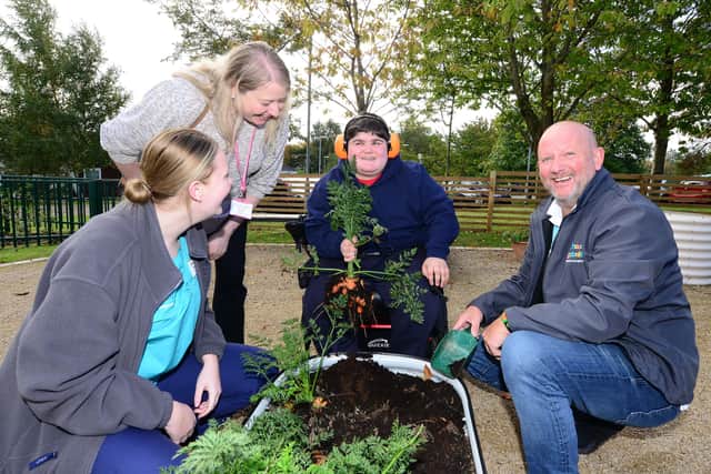 The garden was officially opened earlier this week