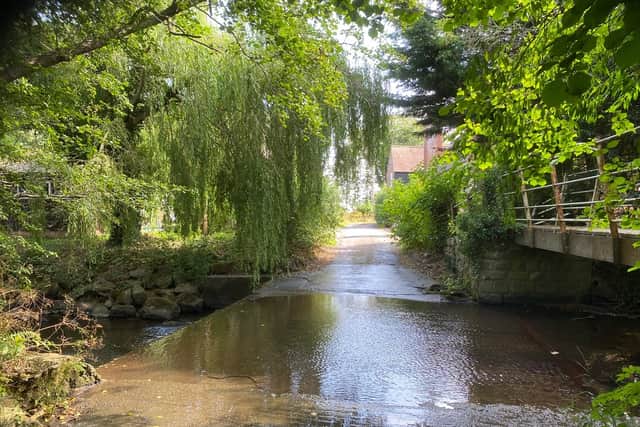 People living in Ruyton are worried a proposed slurry lagoon could contaminate Comley Brook. Picture: Chris Naylor