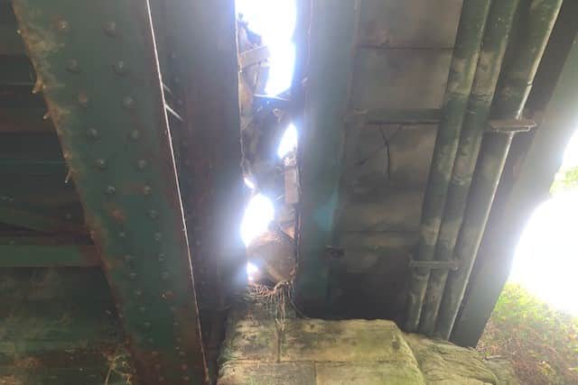 A National Highways investigation has revealed further damage to the underside of a bridge that was struck by a tractor earlier this month