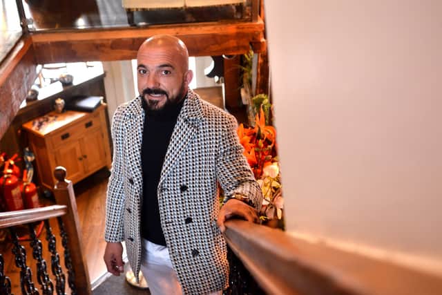 Peach Tree owner Lee Ozturk at the restaurant