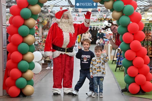Santa at Bridgnorth Garden Centre
