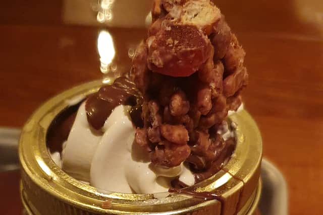 The Fro-Co was a lovely and sweet way to end the meal