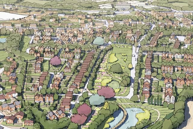 A previous artist's impression of the Tasley development