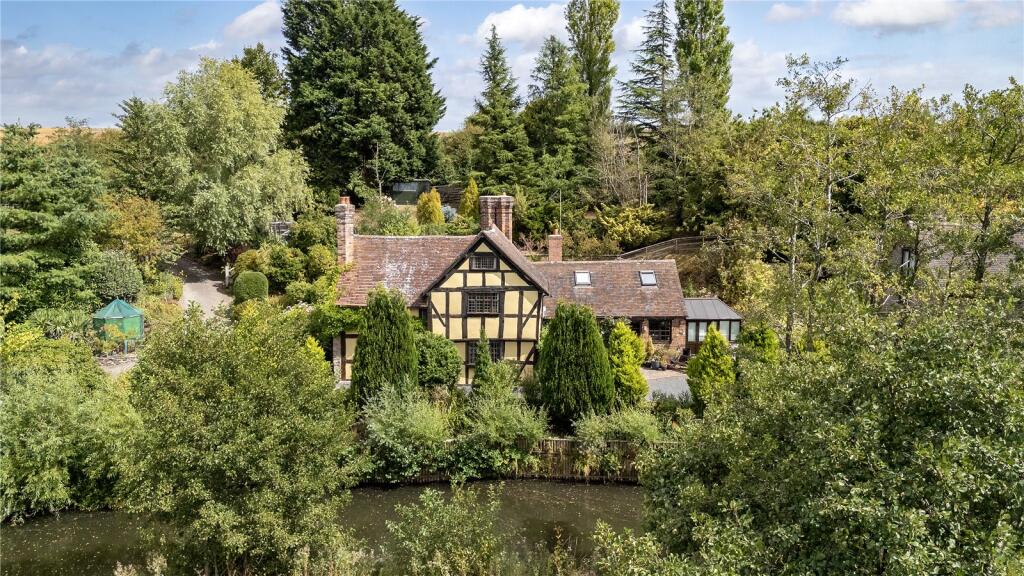 Stunning period home on the banks of south Shropshire river hits the market