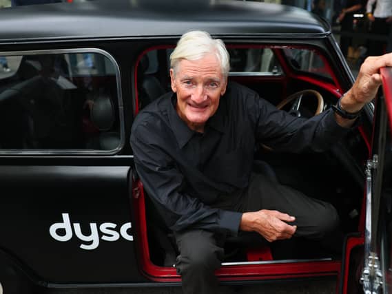 Sir James Dyson launches his new vacuum cleaners