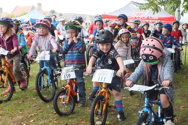 Ready, steady, go - another group ready for the off