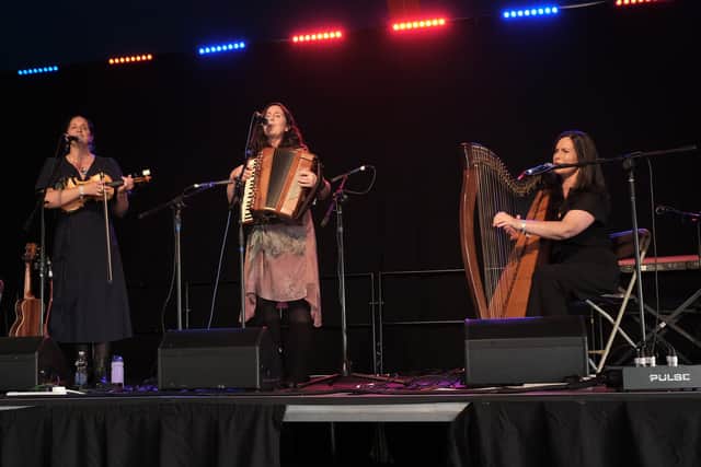 The Henry Girls at the Shrewsbury Folk Festival. Photo: John Hooper