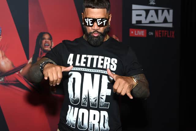 Jey Uso closed the show after getting involved in the main event ahead of his world heavyweight championship match against LA Knight, CM Punk and Seth Rollins at Clash in Paris on Sunday
