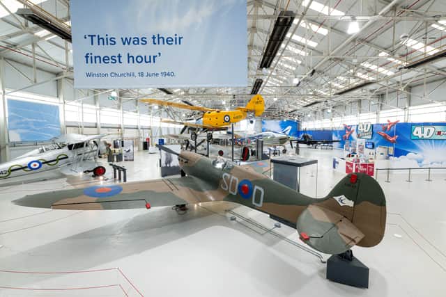 The RAF Museum in Cosford is home to the world's oldest spitfire. Picture: Royal Air Force Museum.