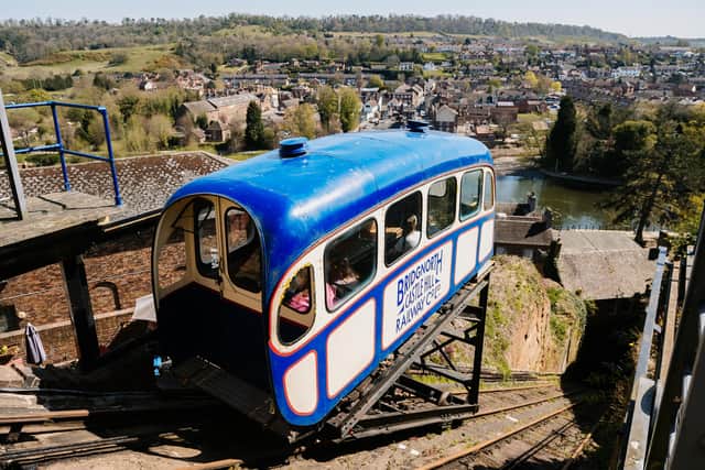 The Bridgnorth Cliff Railway will be closed until at least Easter while a retaining wall on a neighbouring property is rebuilt
